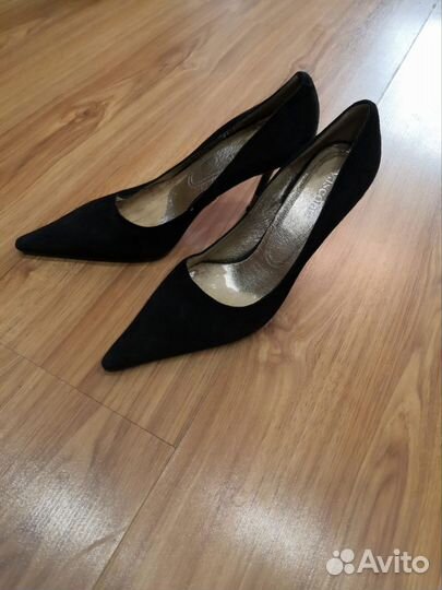 Туфли натуральная замша 36 р женские