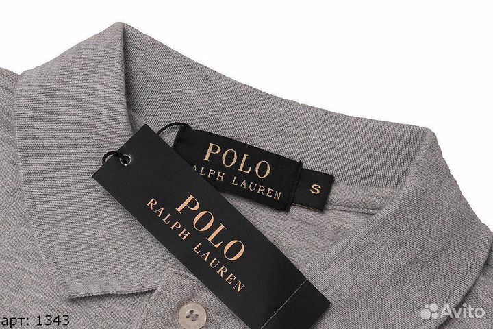 Polo ralph lauren серый