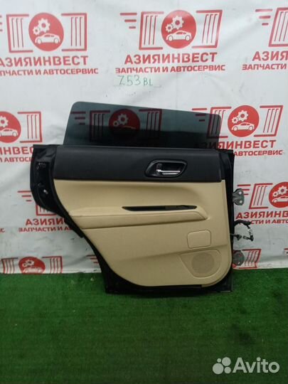 Дверь задняя левая, Subaru, Forester, SG5, Скл.№ Z53