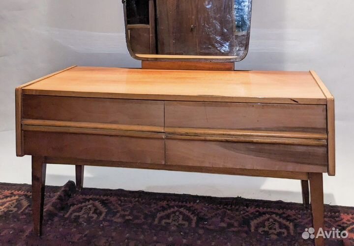 Тумба трюмо трельяж ретро mid century СССР винтаж