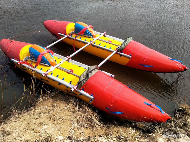 Катамаран пвх для водного спорта и рама