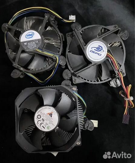 Кулер на 775 socket в ассортименте