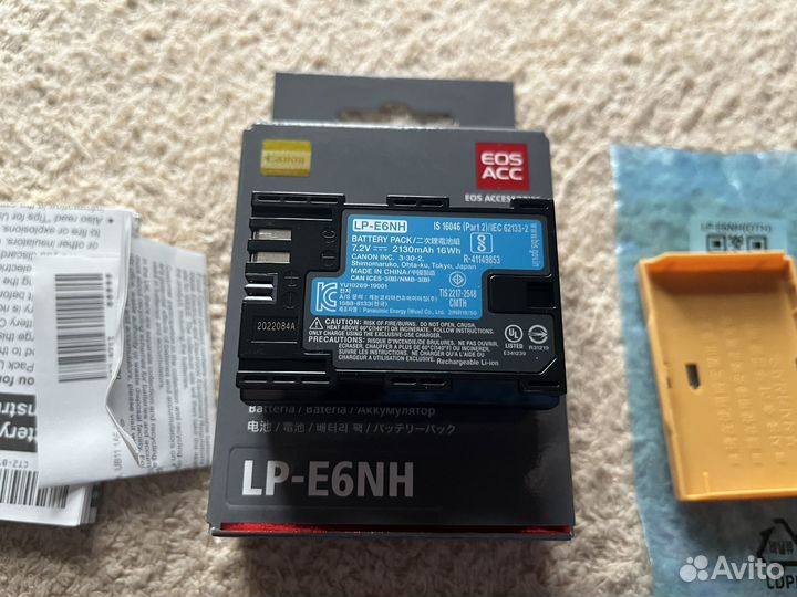 Аккумулятор Canon LP-E6NH оригинальный