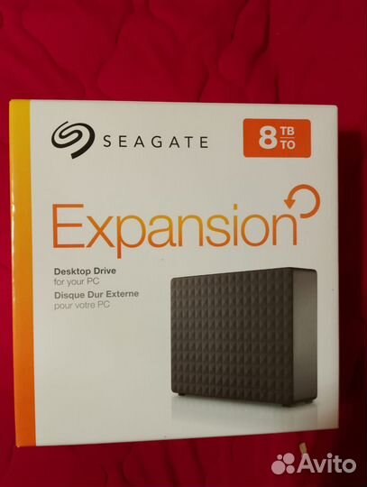 Внешний жесткий диск Seagate Expansion 8 тб