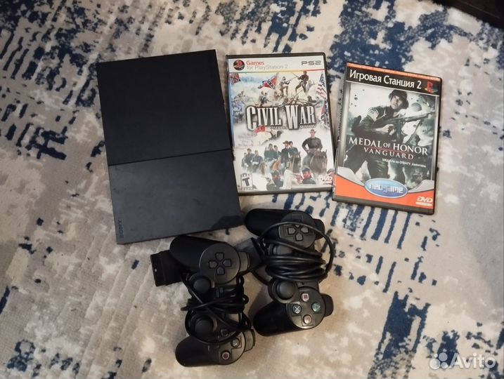Sony playstation 2 ps2 slim не чип