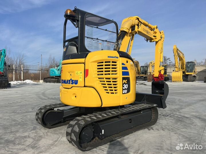 Мини-экскаватор Komatsu PC30-6, 2022