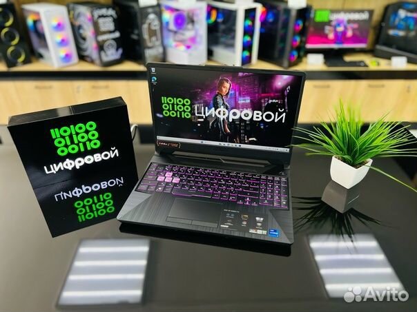 Новый ноутбук Asus TUF/Core i7/RTX 3050/DDR4/SSD