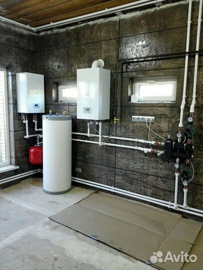 Монтаж отопление/ водоснабжение / канализация