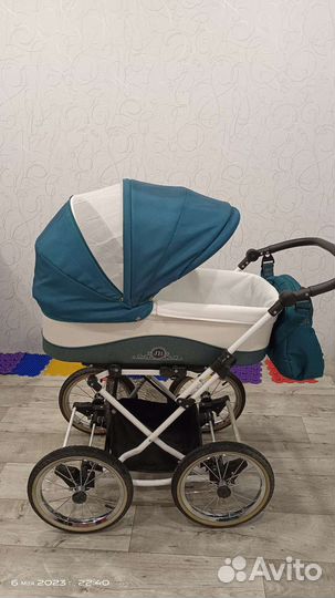 Коляска 2 в 1 ретро