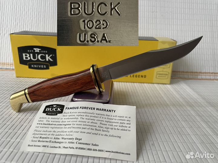 Нож Buck 102 Woodsman