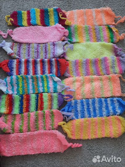 Мочалка ручной работы