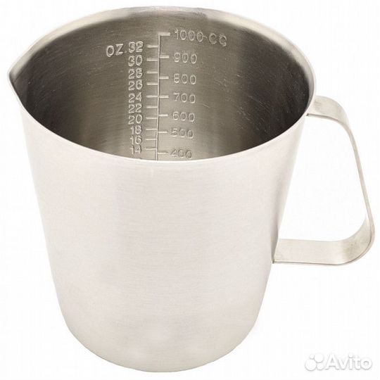 Стакан мерный 1000 мл. Нержавейка