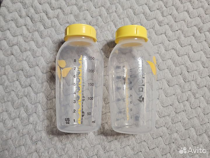 Бутылочки Medela 250 ml 2шт новые
