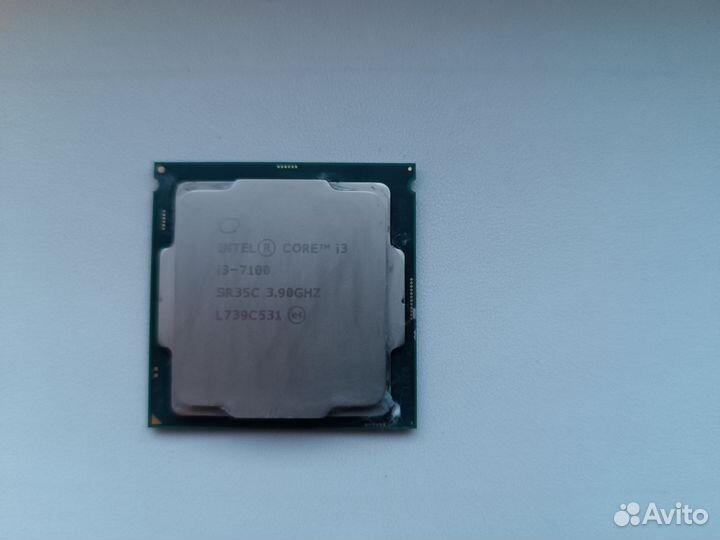 Процессор intel core i3-7100 (3,9 гц)