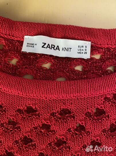 Платье сетка zara 42-44