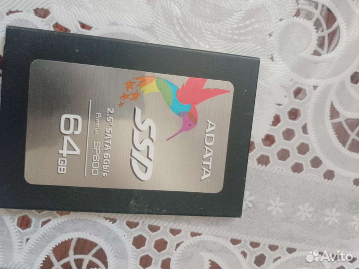 SSD диск 64 гигабайта