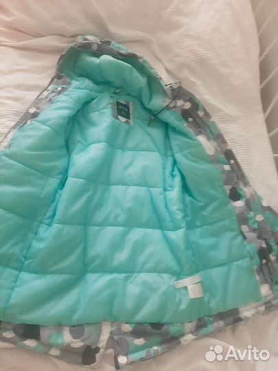 Куртка демисезонная парка для девочки 146