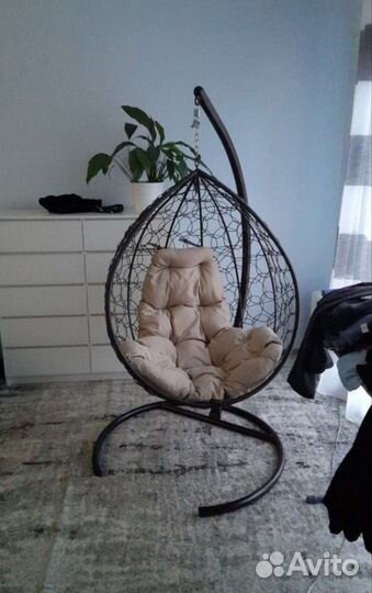 Подвесные качели кокон