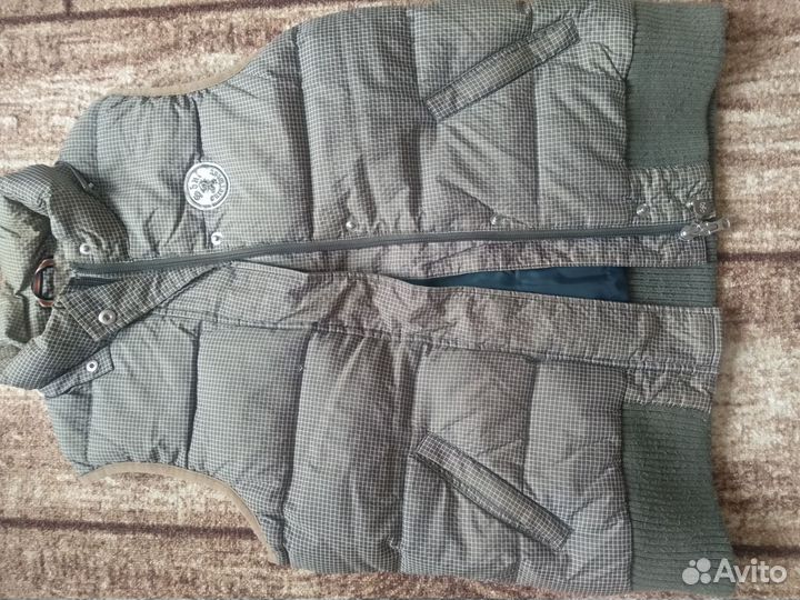 Жилетка детская подростковая на пуху