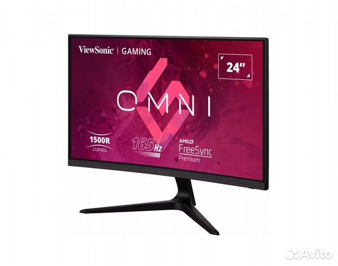 Монитор ViewSonic VX2418C 24 черный