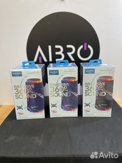 Портативная акустика Soundcore Flare 2, синий