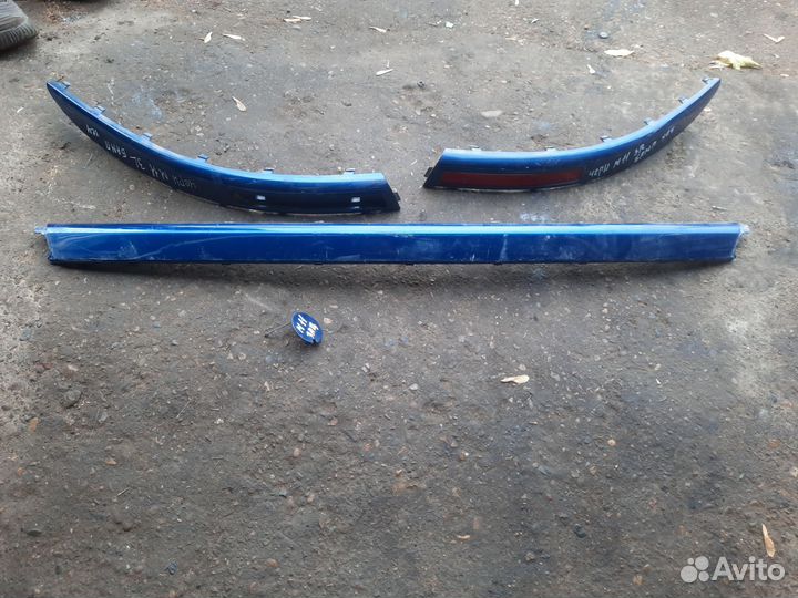 Молдинг заднего бампера chery m11 хэтчбек