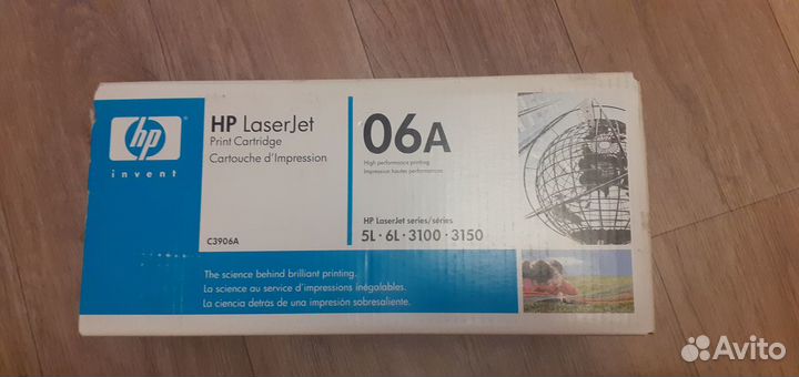 Новый картридж C3906A для принтеров HP (оригинал)