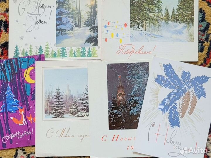 Открытки СССР. 1950-1960гг. Природа