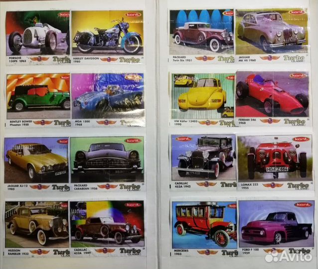 Вкладыши турбо классик