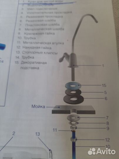 Кран для чистой воды