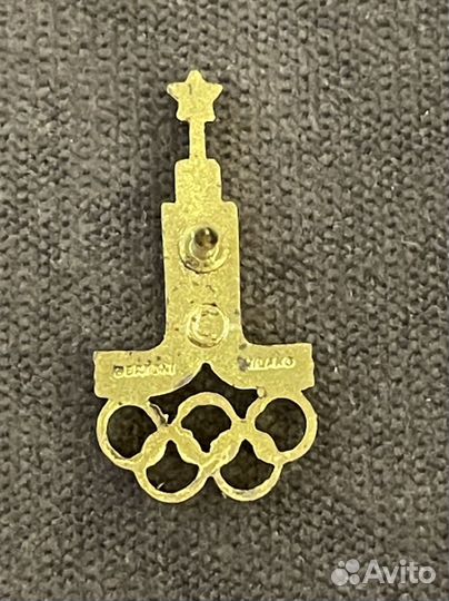 Значок Олимпиада 80 Bertoni