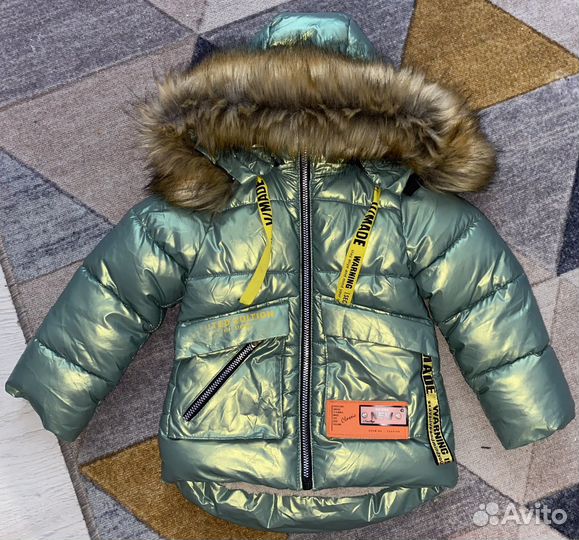 Зимний костюм для девочки 98 104