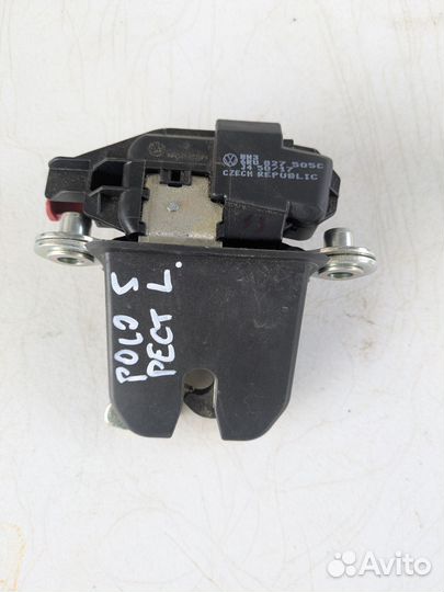 Замок багажника Volkswagen Polo 5 08-20г