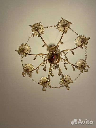 Люстра хрустальная