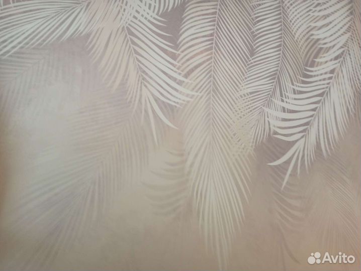 Фотообои листья пальмы