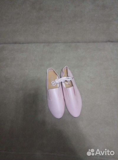 Мокасины, лоферы кожа