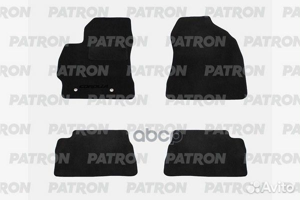 Patron Комплект автомобильных ковриков текстиль
