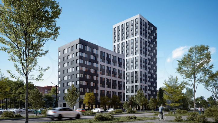 Квартира-студия, 23,2 м², 9/19 эт.