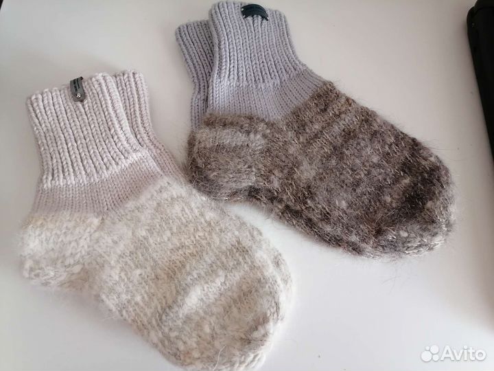 Носки из собачей шерсти самоеда и других пород