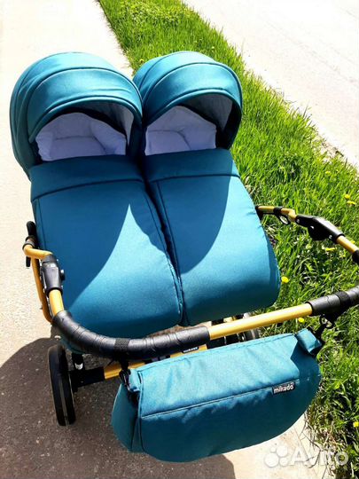 Коляска для двойни 2 в 1