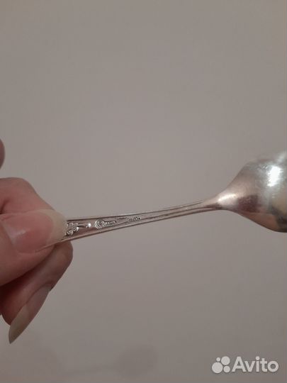 Ложка чайная мельхиор Новое пламя