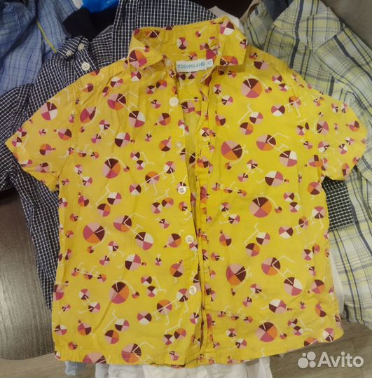 Рубашки и брюки на мальчика 92, 110, 116, 128