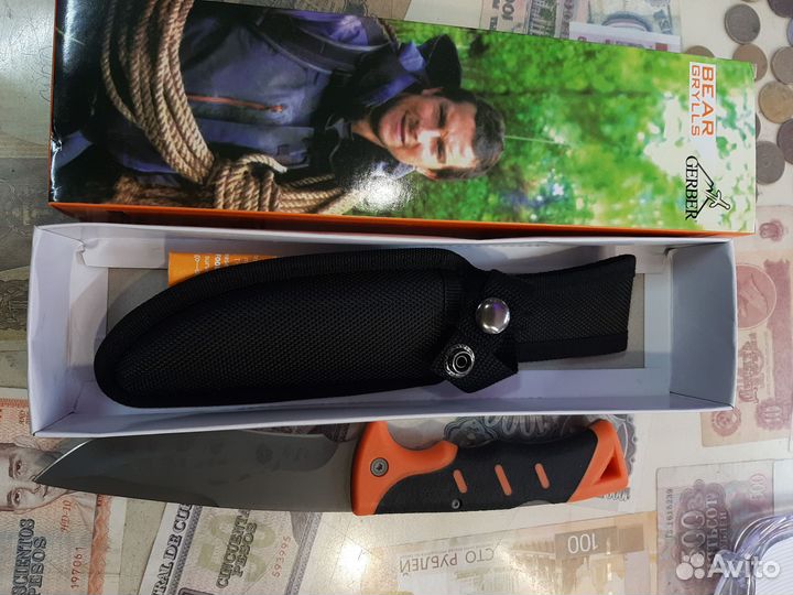 Новый нож bear grylls