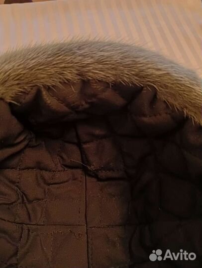 Шапка норковая женская