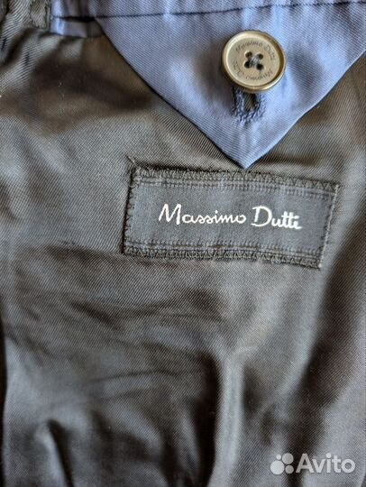 Massimo dutti пальто укороченное двубортное