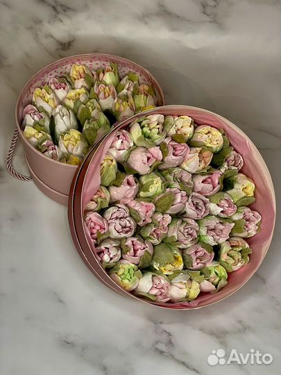 Цветы и наборы из зефира/ сладкий букет