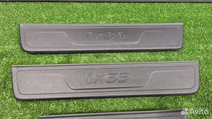 Накладка на порог наружная Hyundai Ix35 2.0 G4KD