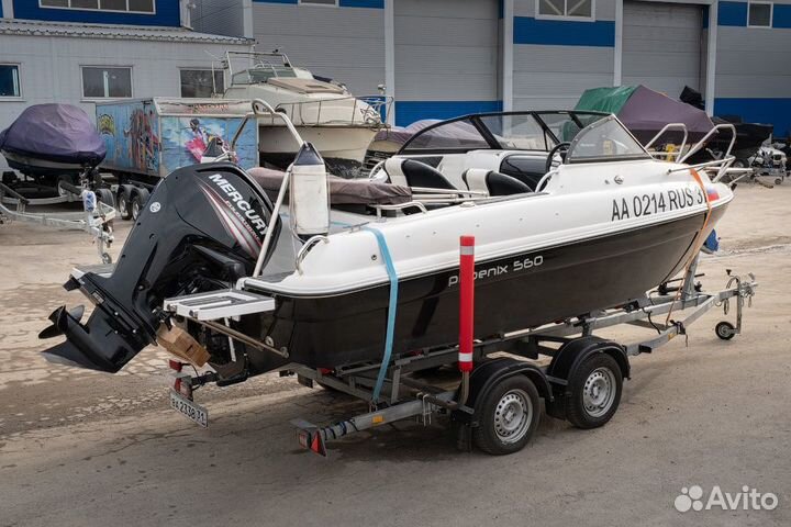 Катер Phoenix 560 с мотором Mercury 115