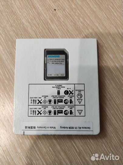Карта памяти Siemens simatic memory card 24 мб