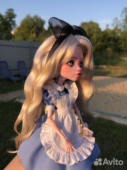 Кукла ооак Алиса в стране чудес монстр хай